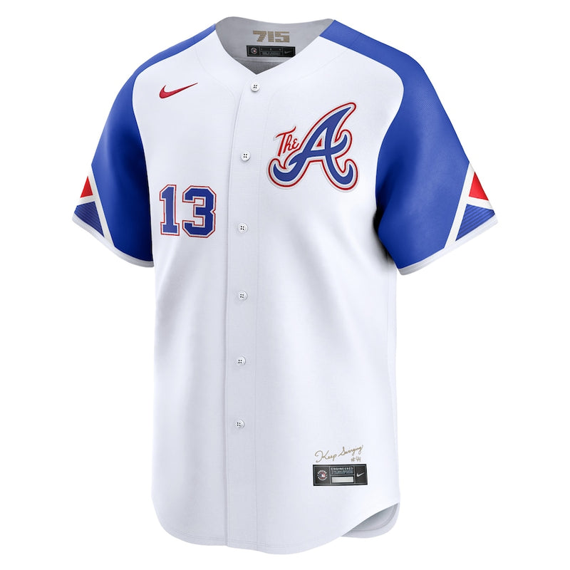 Atlanta Braves - Ronald Acuña Jr. White City Connect Limited Player Jersey