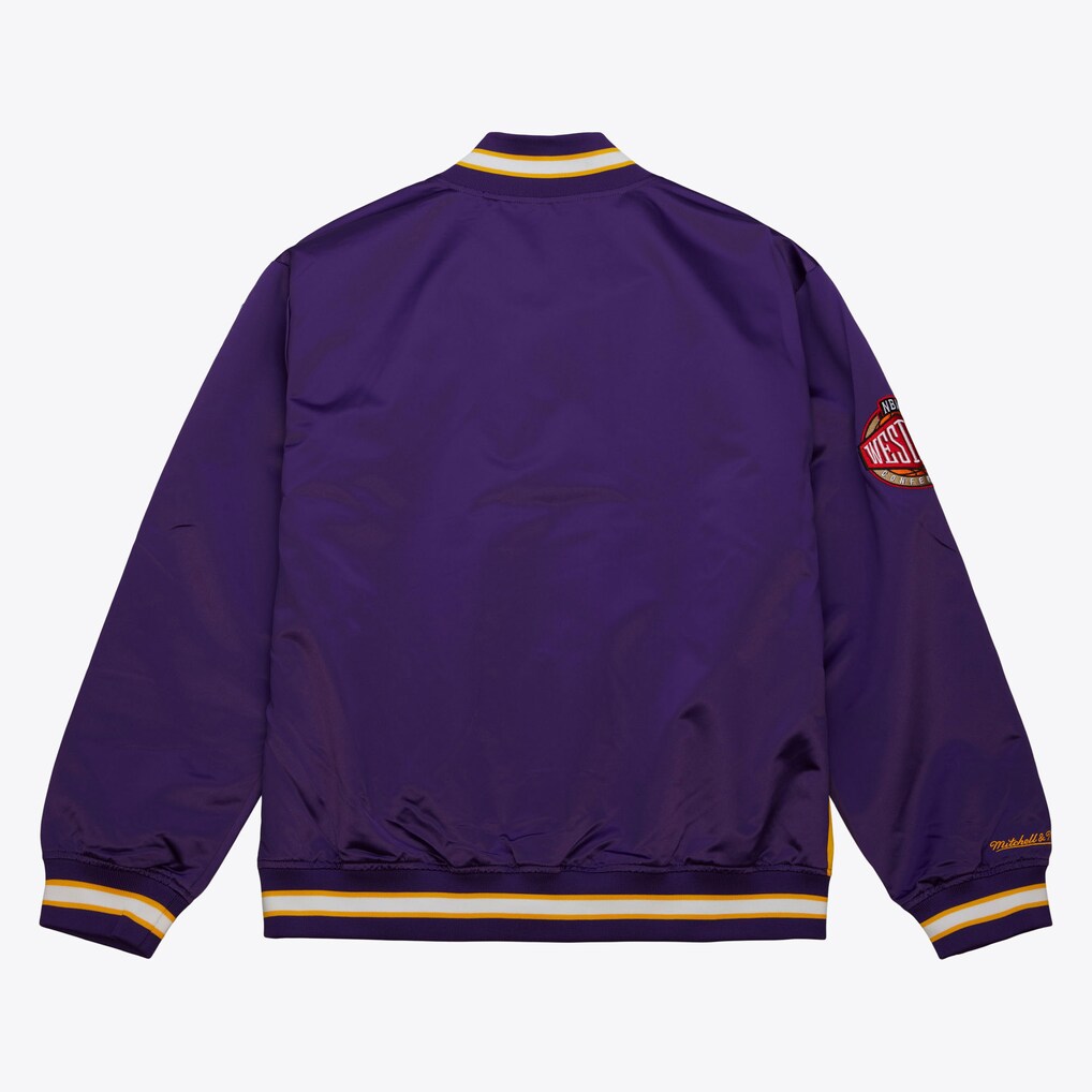 Los Angeles Lakers - OG 2.0 Lightweight Satin Full-Snap Jacket