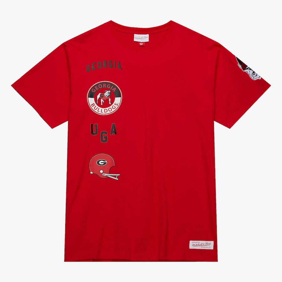 Georgia Bulldogs - NCAA Hometown Vintage Logo T-Shirt