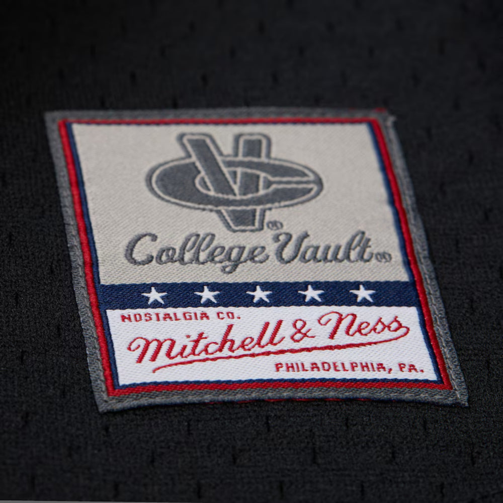 North Carolina Tar Heels - NCAA Black On The Clock Full-Button Fashion Jersey