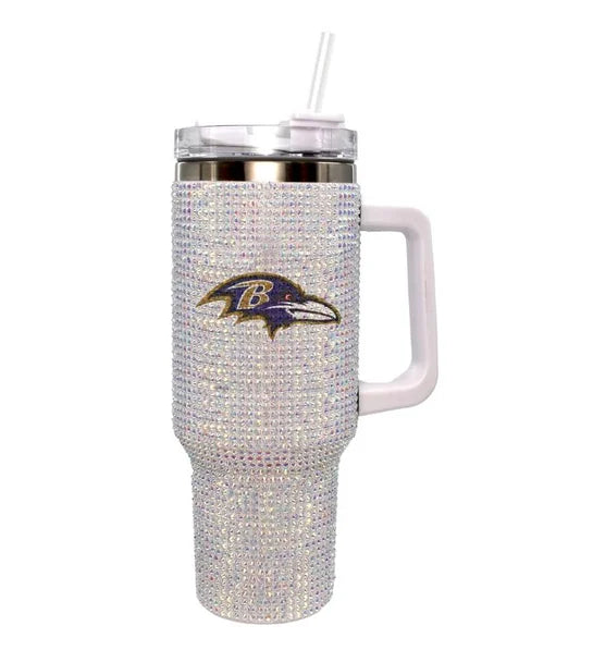 Baltimore Ravens - NFL 40oz Bling Colossal Tumbler