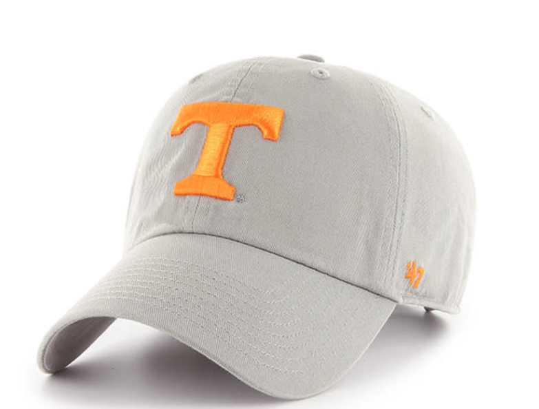 Tennessee Volunteers - Gray Clean Up Adjustable Hat