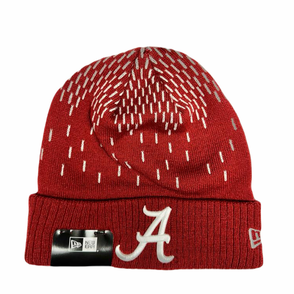 Alabama Crimson Tide Male Knit Freeze D3 Beanie, New Era