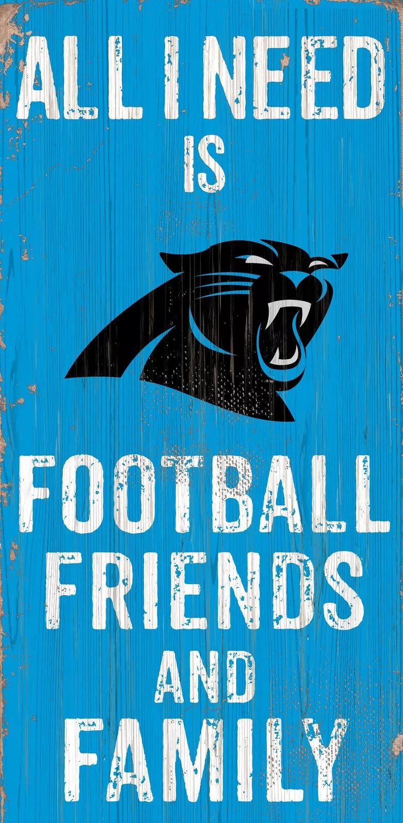 Carolina Panthers - Football Friends & Family Sign