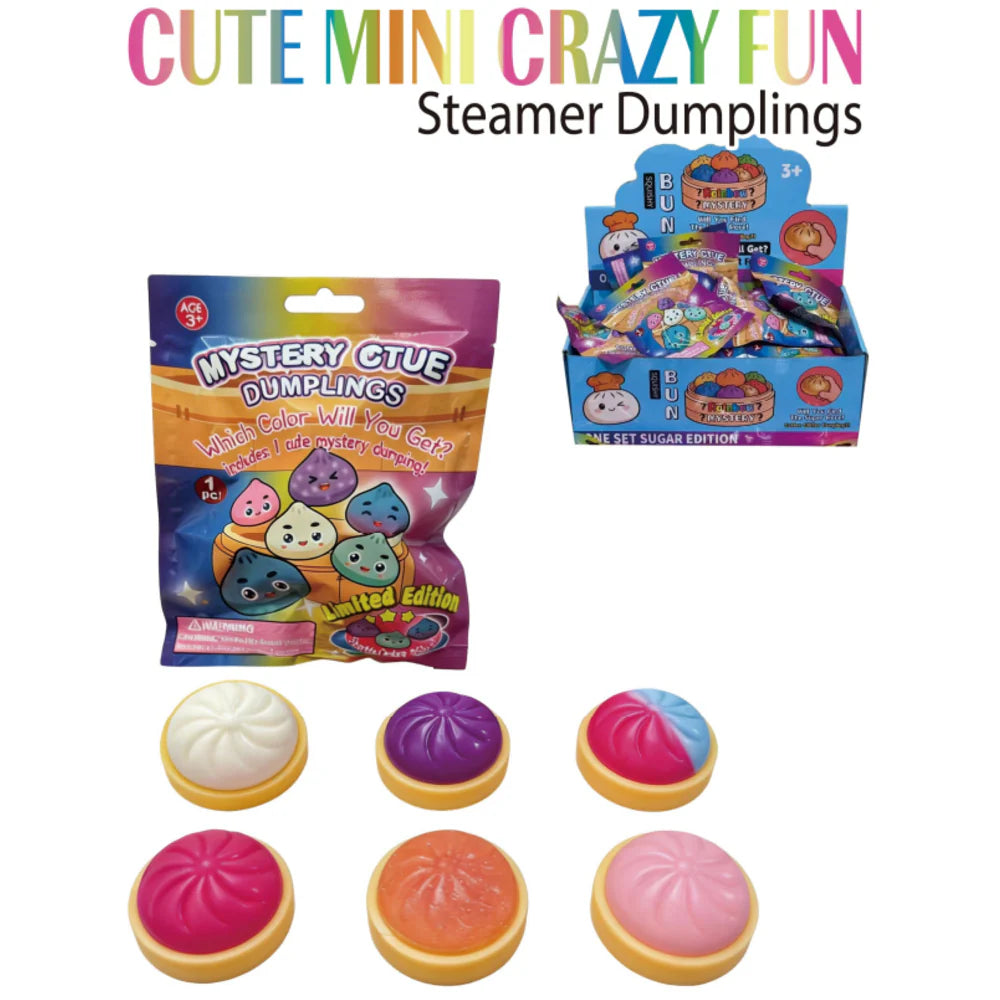 Squishy Dumpling Buns - Mystery 1Pc Sensory Fidget Toy