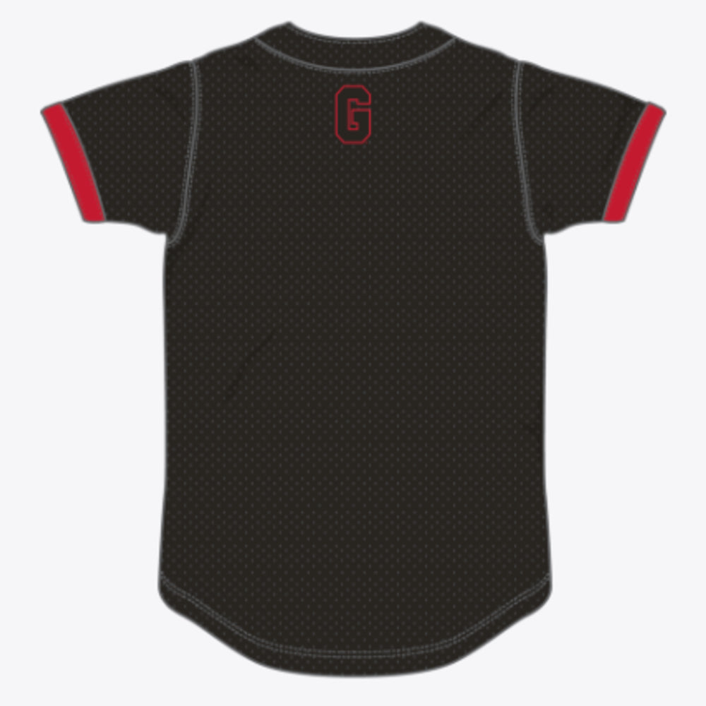 Georgia Bulldogs - NCAA Mesh Button From Top Jersey