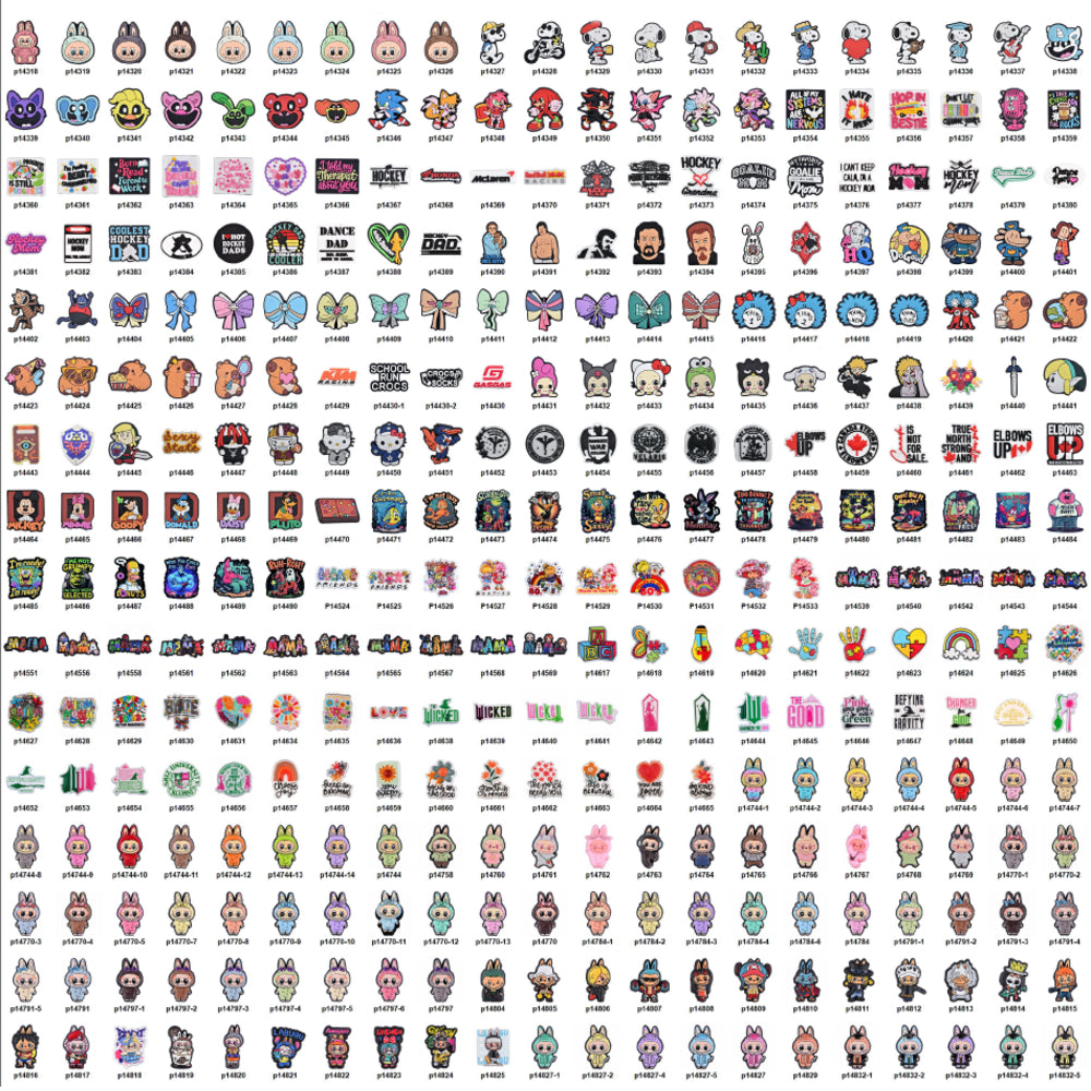 Shoe Character Charms