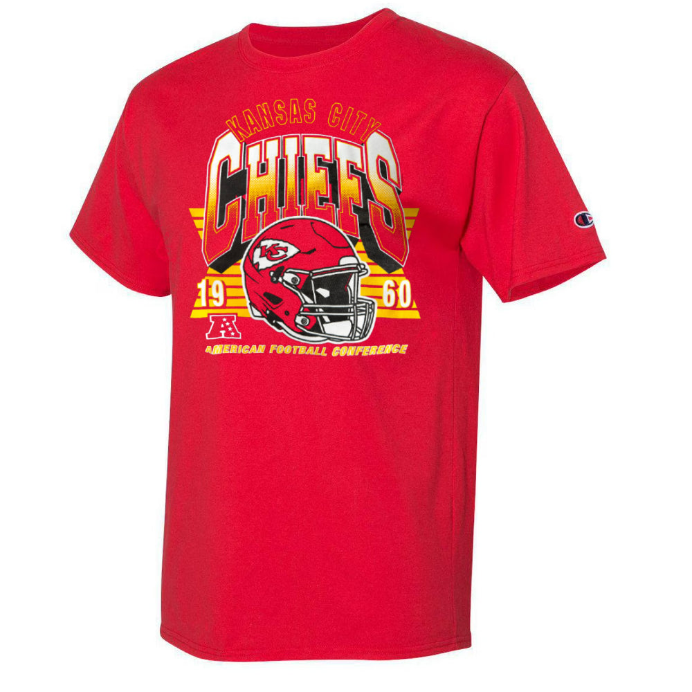 Kansas City Chiefs - NFL Red KC Logo Short Sleeve T-Shirt