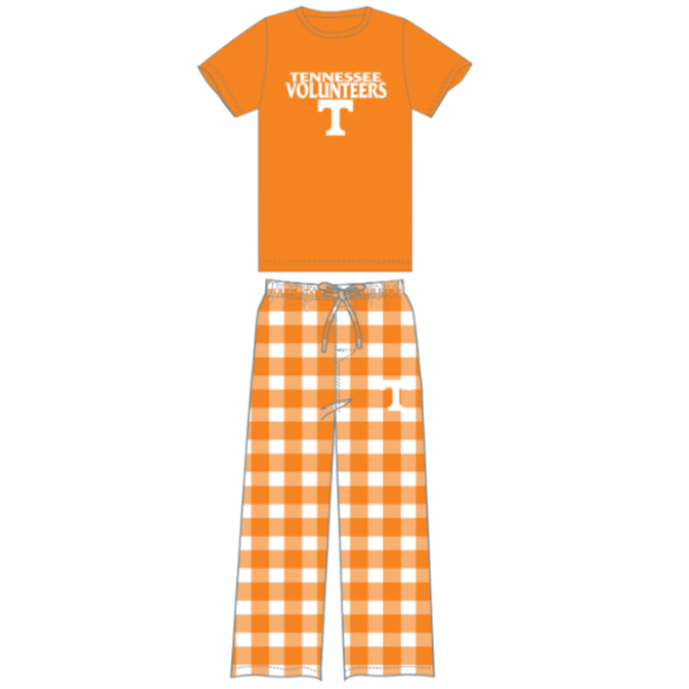 Tennessee Volunteers - Avondale Top & Pant Pajama Set