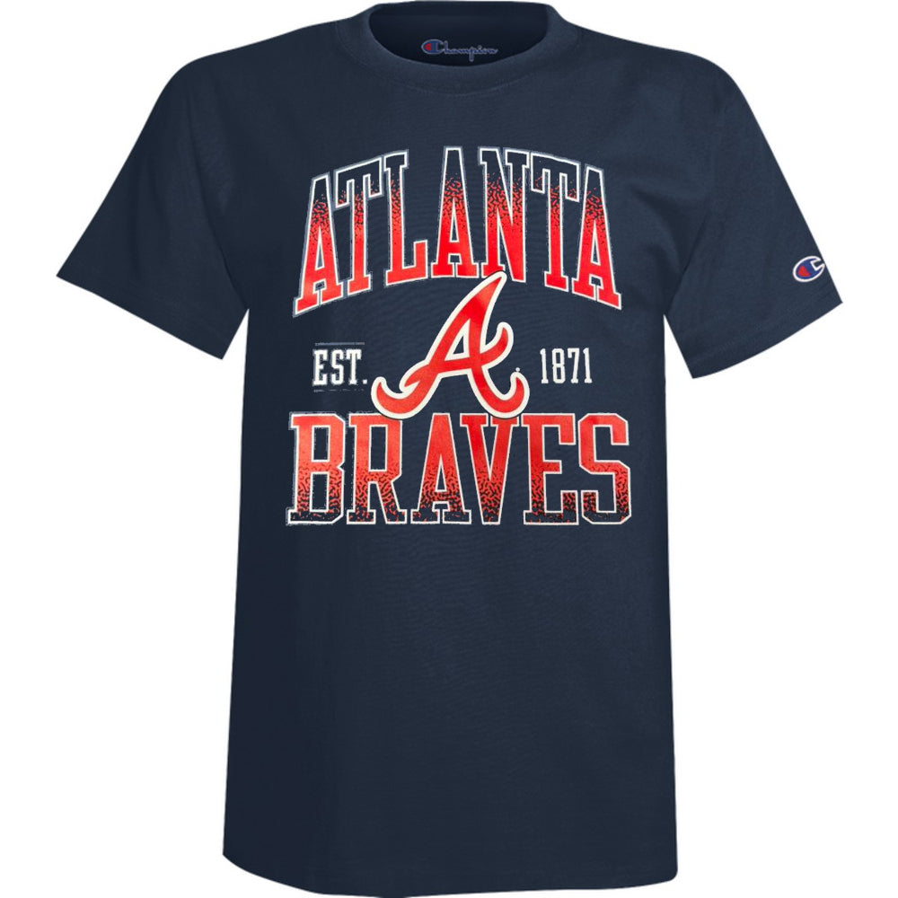 Atlanta Braves - MLB Logo Short Sleeve T-Shirt