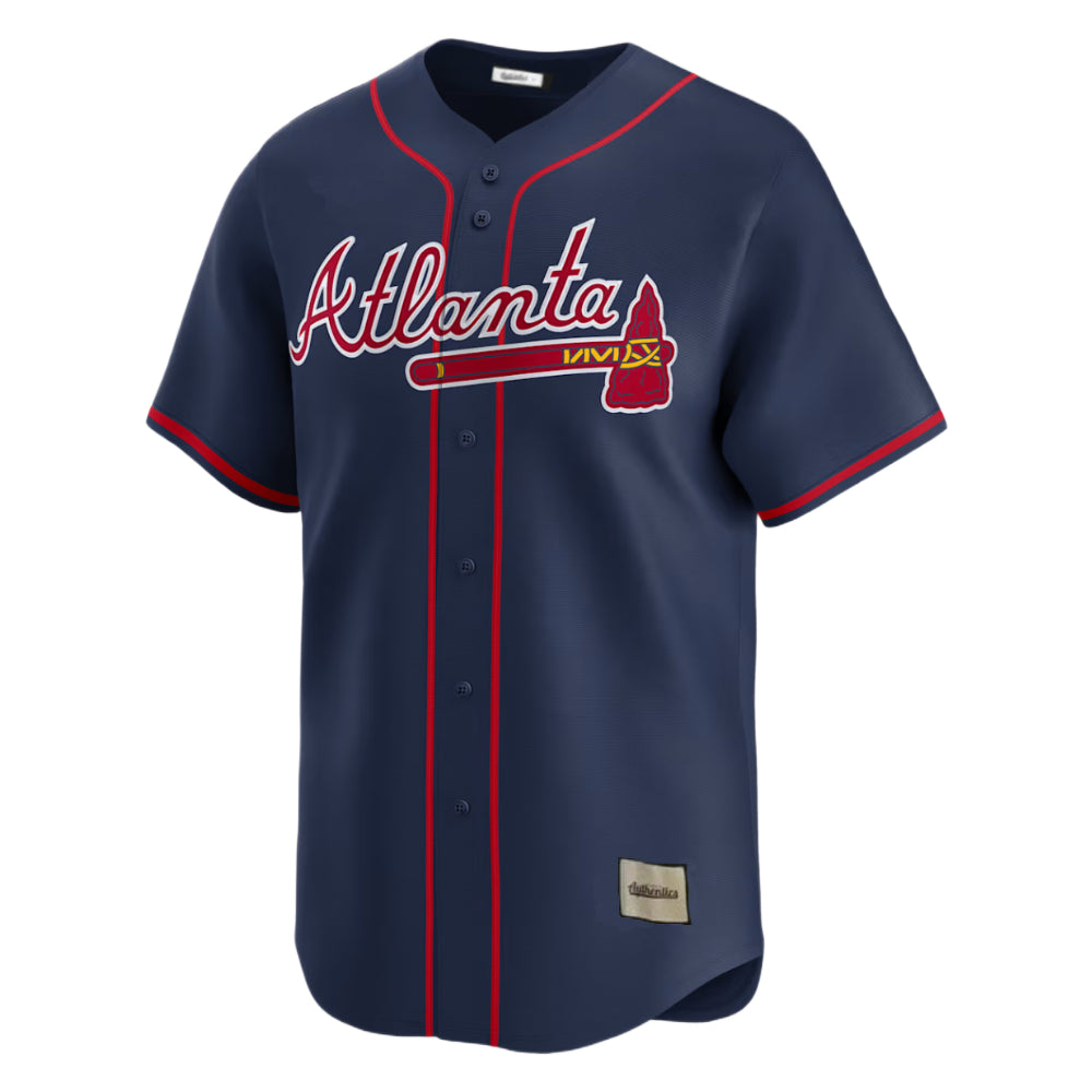 Atlanta Braves - Ronald Acuña Jr. Navy Jersey