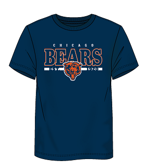 Chicago Bears - Vintage Cotton Short Sleeve T-Shirt