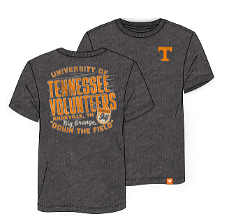 Tennessee Volunteers - Mens Iconic SS Biblend Tee Grey T-Shirt