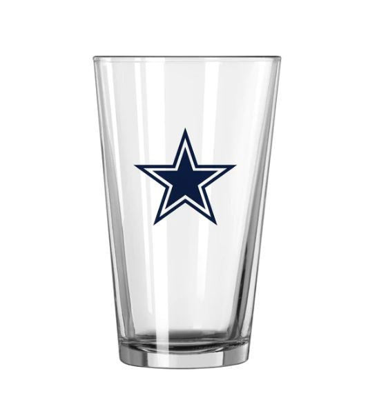 Dallas Cowboys 16oz Gameday Pint Glass
