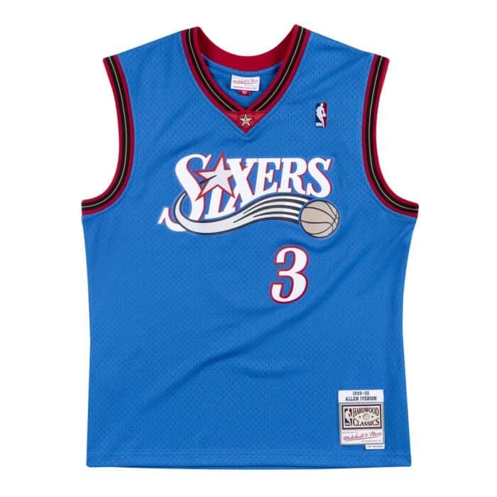 Philadelphia 76ers Alternate 1999-00 Allen Iverson Swingman Jersey