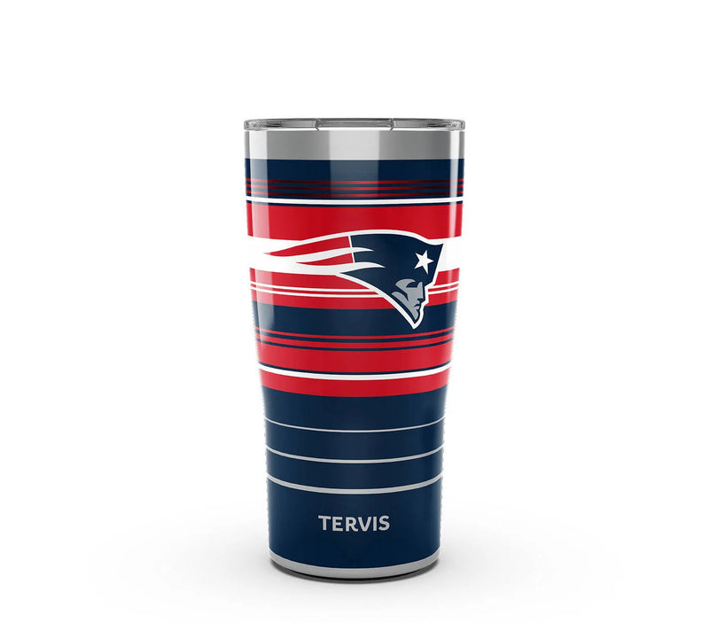 NFL® New England Patriots -Hype Stripes Stainless Steel Tumbler
