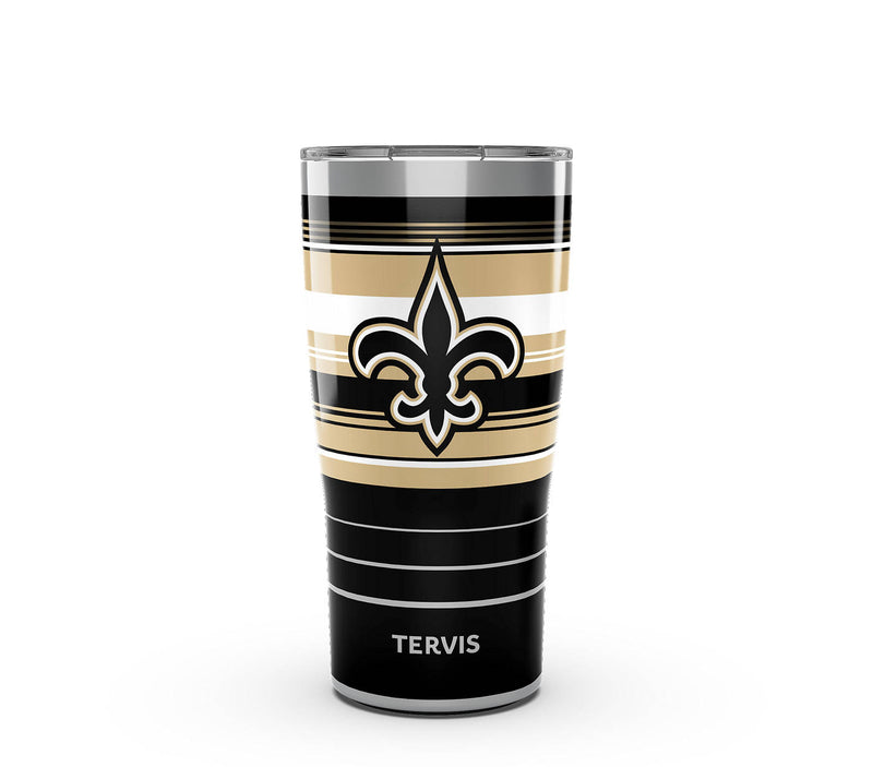 NFL New Orleans Saints - Hype Stripes Stainless Steel Tumbler