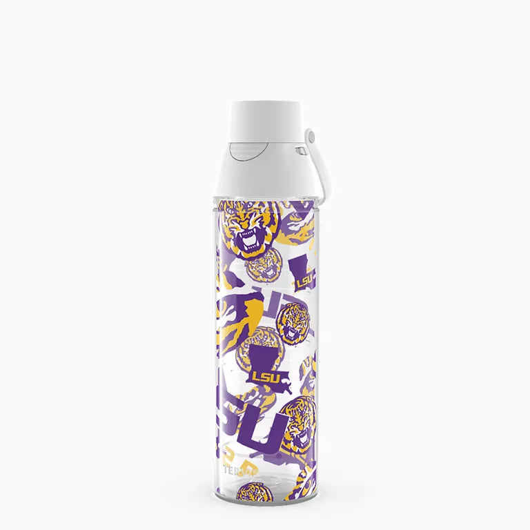 LSU Tigers - All Over Wrap Plastic Tumbler