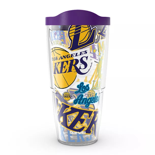 Los Angeles Lakers - MLB All Over Plastic Tumbler