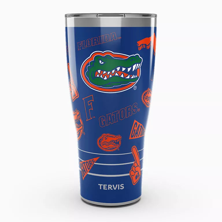 Florida Gators - NCAA Swag Stainless Steel Tumbler with Slider Lid