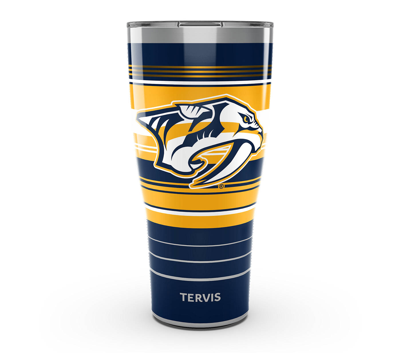 NHL Nashville Predators - Hype Stripes Stainless Steel Tumbler