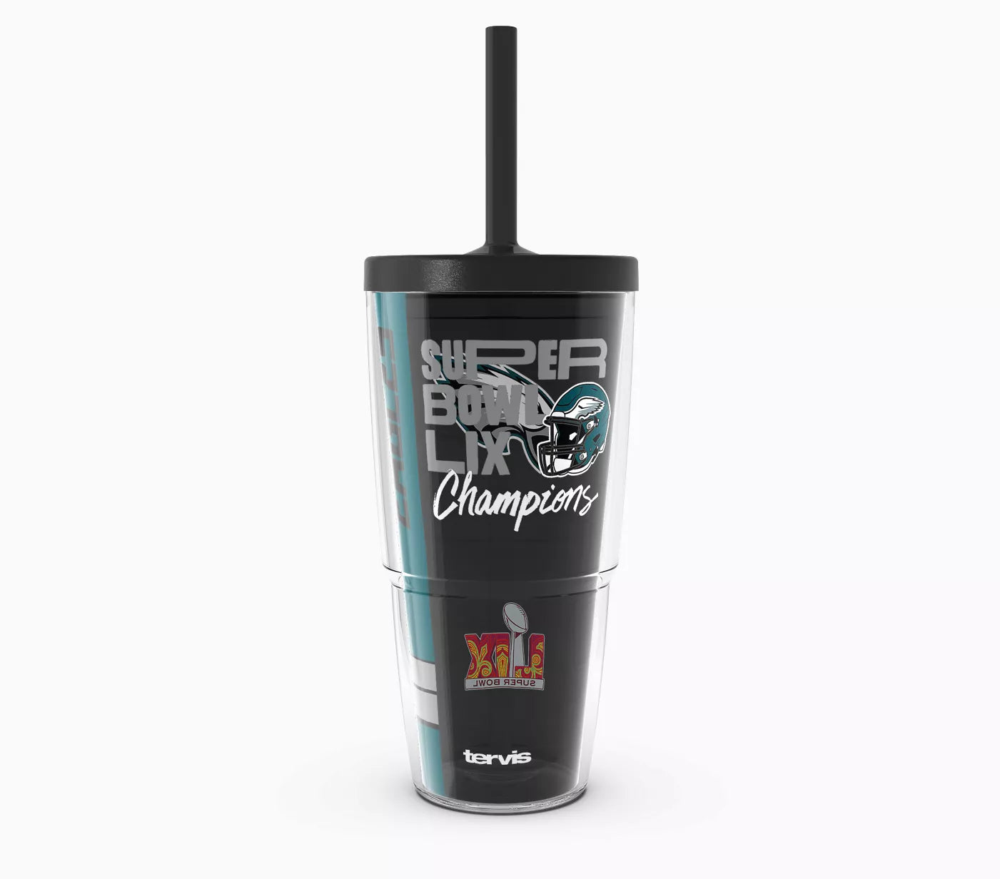 Philadelphia Eagles - NFL Super Bowl LIX Champions 24oz Tumbler With Straw Lid