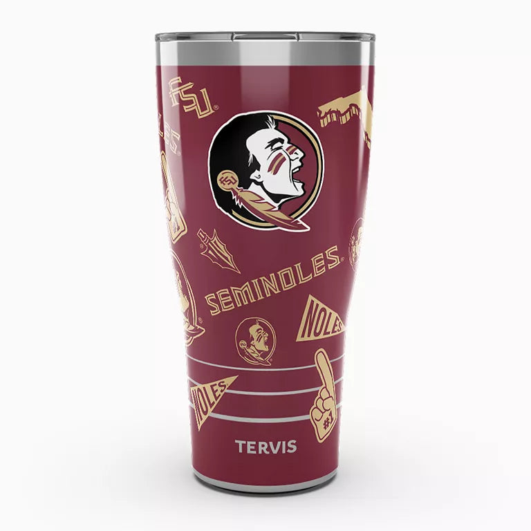 Florida State Seminoles - NCAA Swag Stainless Steel Tumbler with Slider Lid