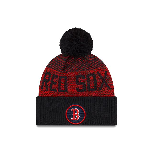 Boston Red Sox - 20-21 Male Knit Hat with Pom, New Era