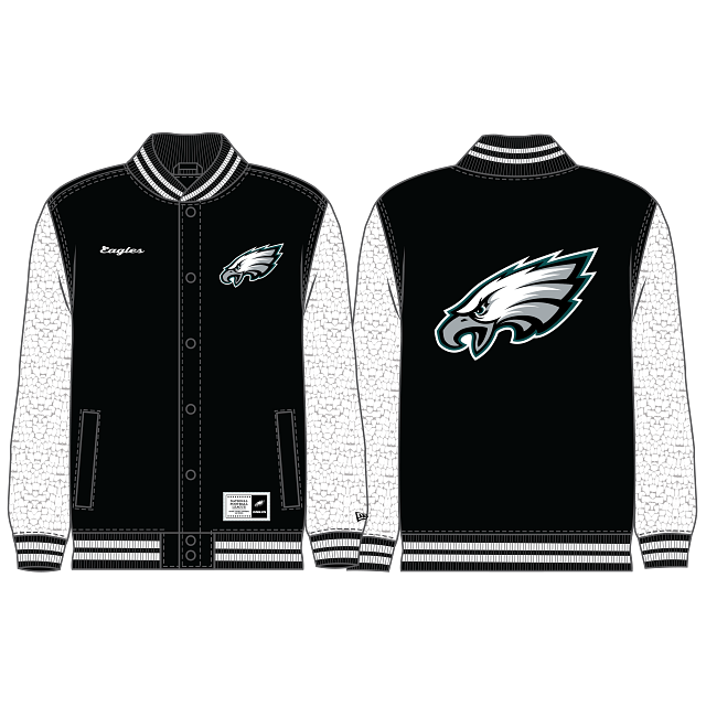 Philadelphia Eagles 3356  Black Jacket