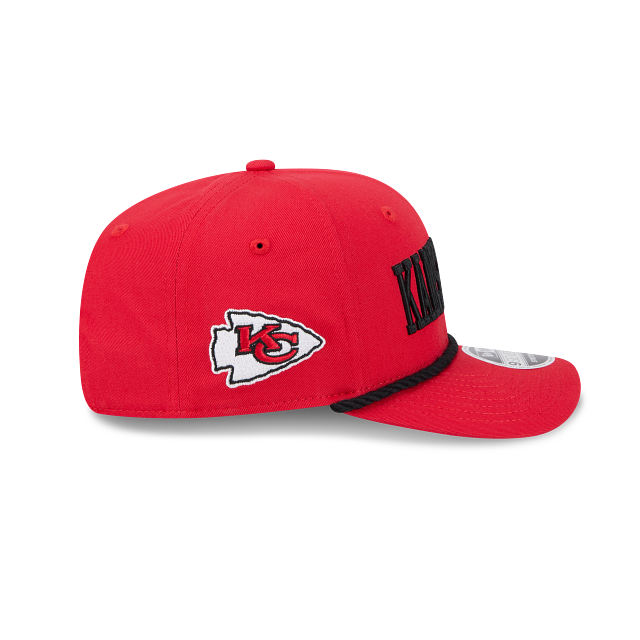 Kansas City Chiefs - 9Seventy Red Stretch-Snap Hat, New Era
