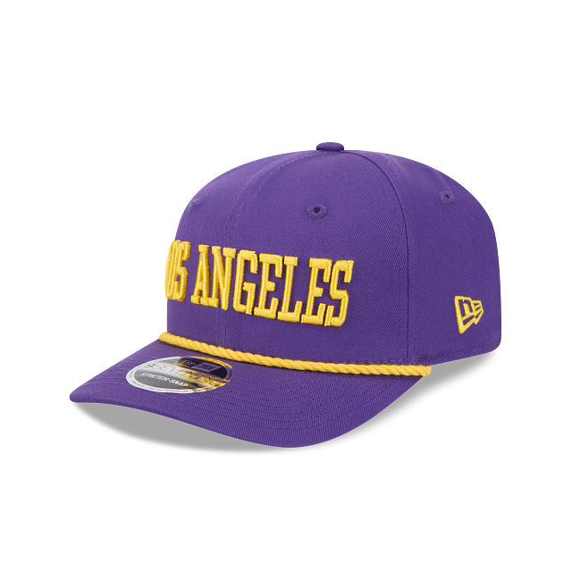 Los Angeles Lakers - 9seventy Stretch-Snap Adjustable Hat, New Era