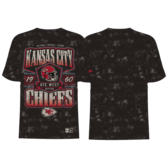 Kansas City Chiefs 3318 Black T-shirt