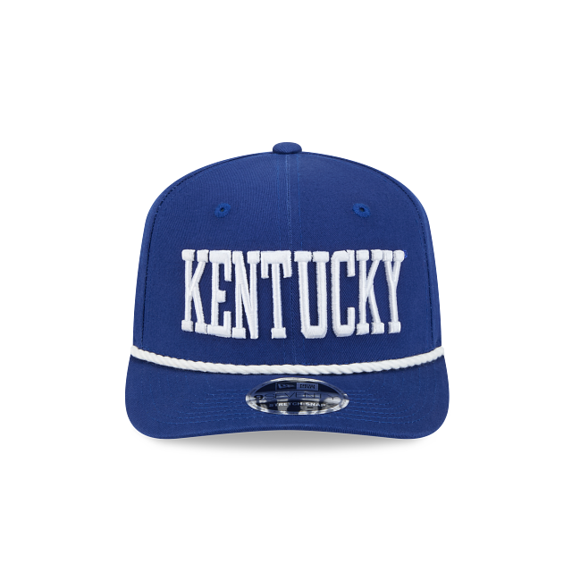 Kentucky Wildcats - NCAA 9Seventy Woodmark Stretch-Snap Hat, New Era
