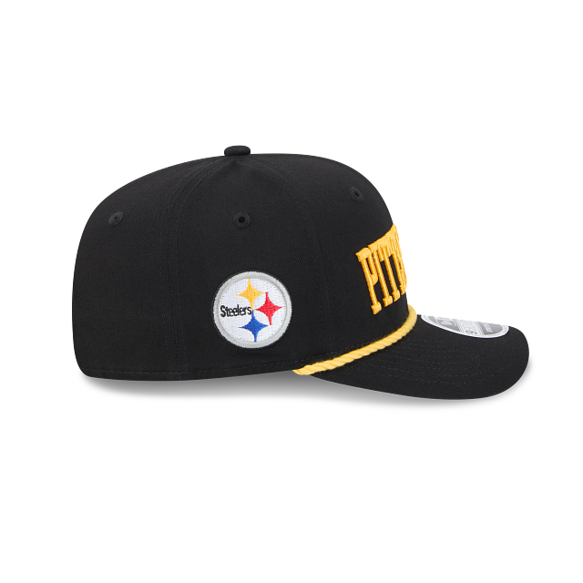 Pittsburgh Steelers - NFL 9Seventy Woodmark Stretch-Snap Hat, New Era
