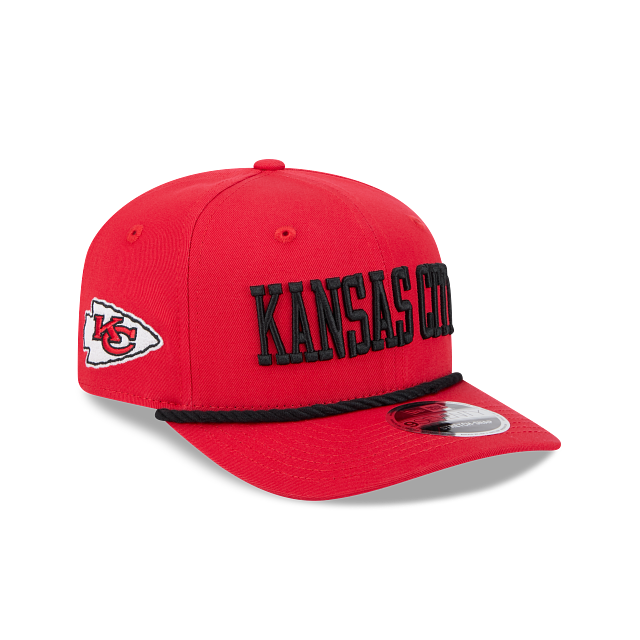 Kansas City Chiefs - 9Seventy Red Stretch-Snap Hat, New Era