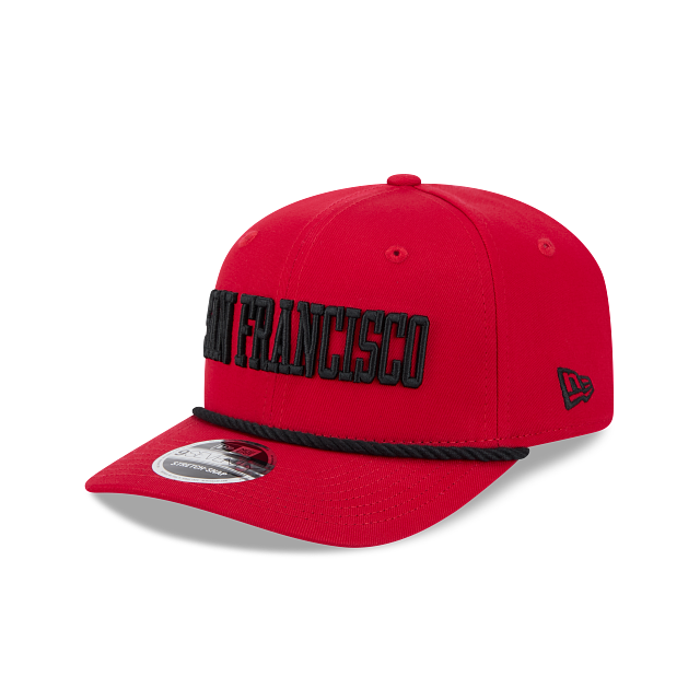San Francisco 49Ers - 9Seventy Woodmark Stretch-Snap Hat, New Era