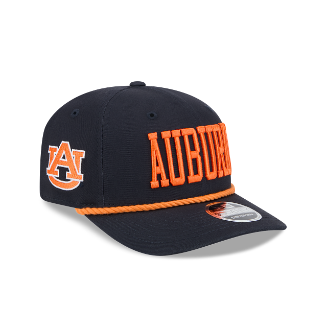 Auburn Tigers - NCAA 9Seventy Woodmark Stretch-Snap Hat, New Era