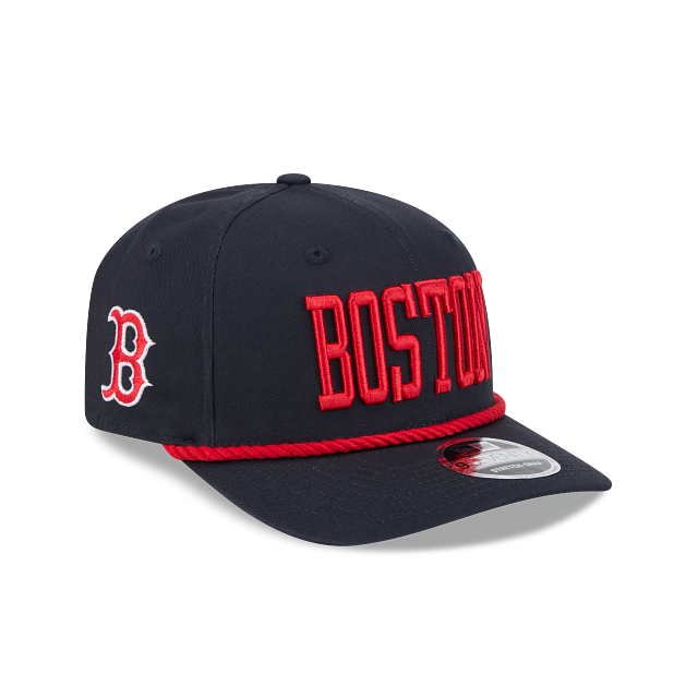 Boston Red Sox - MLB 9Seventy Woodmark Stretch-Snap Hat, New Era