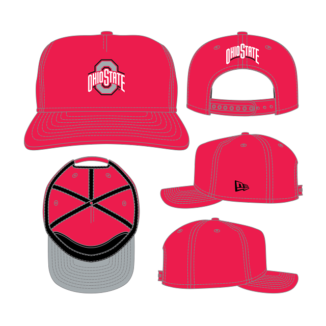 Ohio State Buckeyes - 1920 Team Snapback Hat, New Era