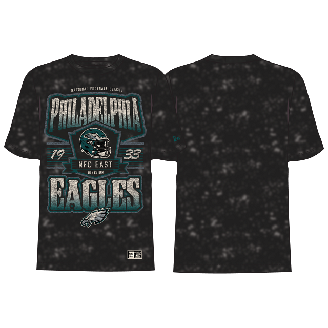 Philadelphia Eagles 3318 Black T-shirt