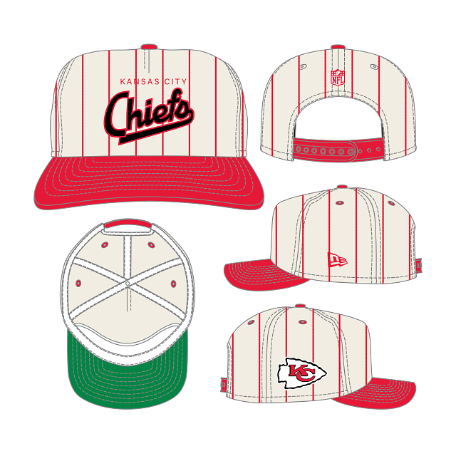 Kansas City Chiefs - NFL 19Twenty Pinstripe Hat, New Era