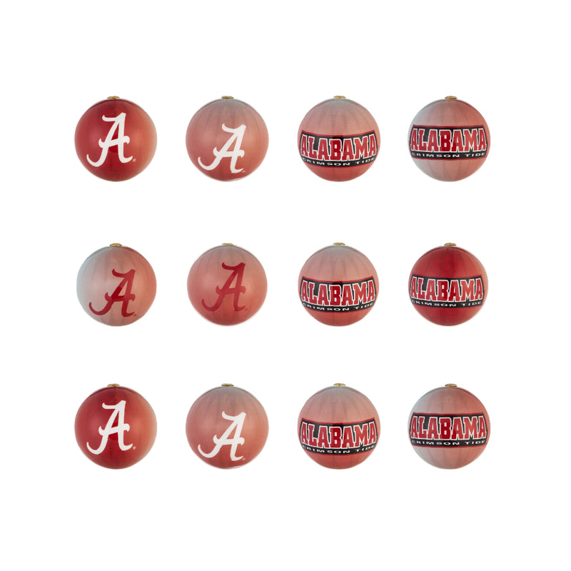 Alabama Crimson Tide - Ornament Set