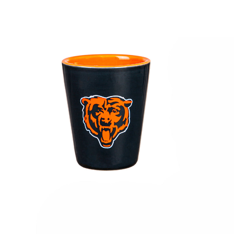 NFL Chicago Bears - Glass and Ceramic Shot Glass Set