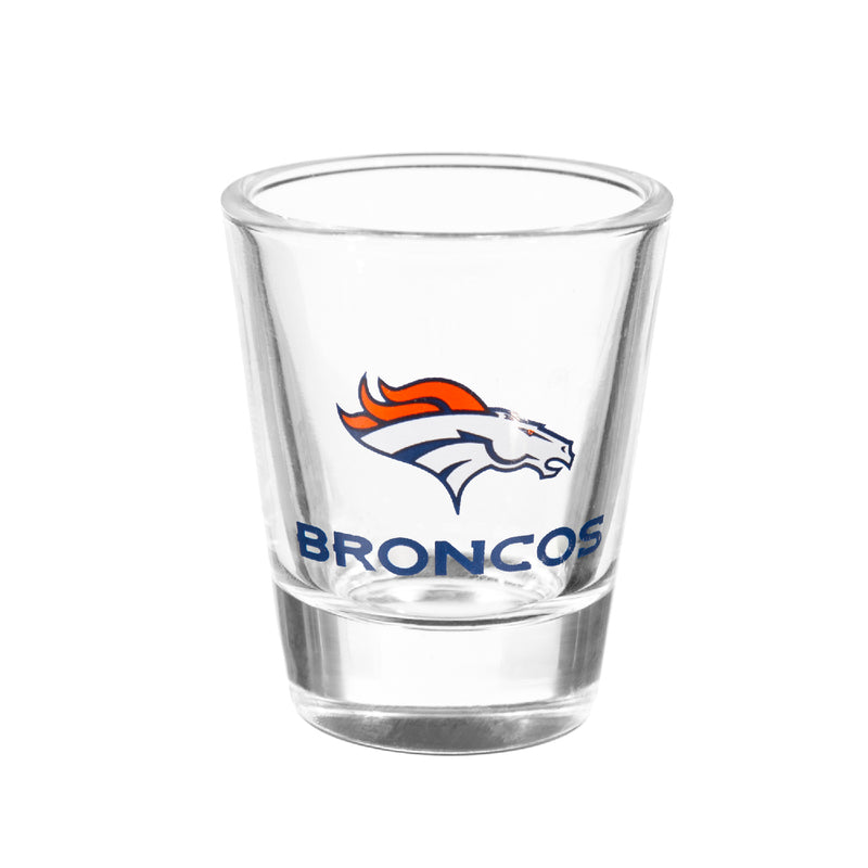 NFL Denver Broncos - Glass and Ceramic Shot Glass Set