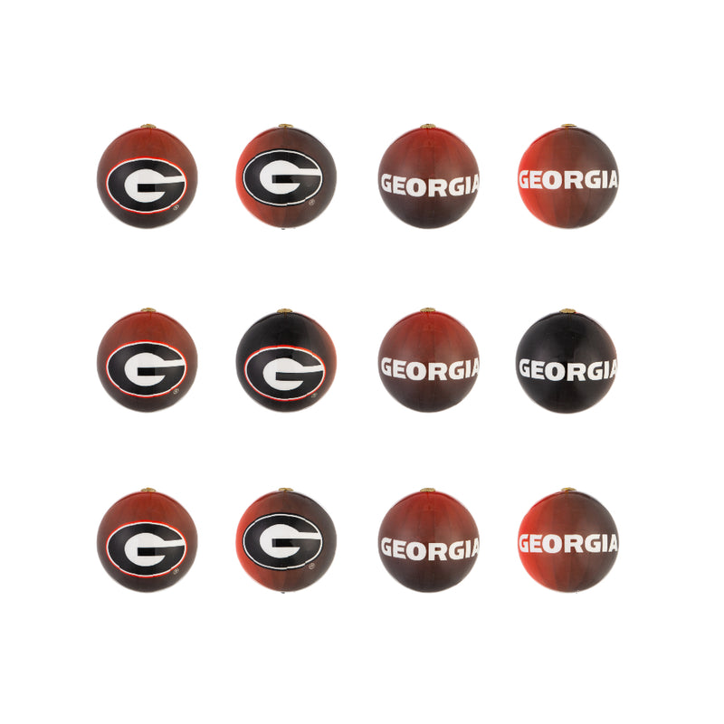 Georgia Bulldogs - NCAA Ornament Set