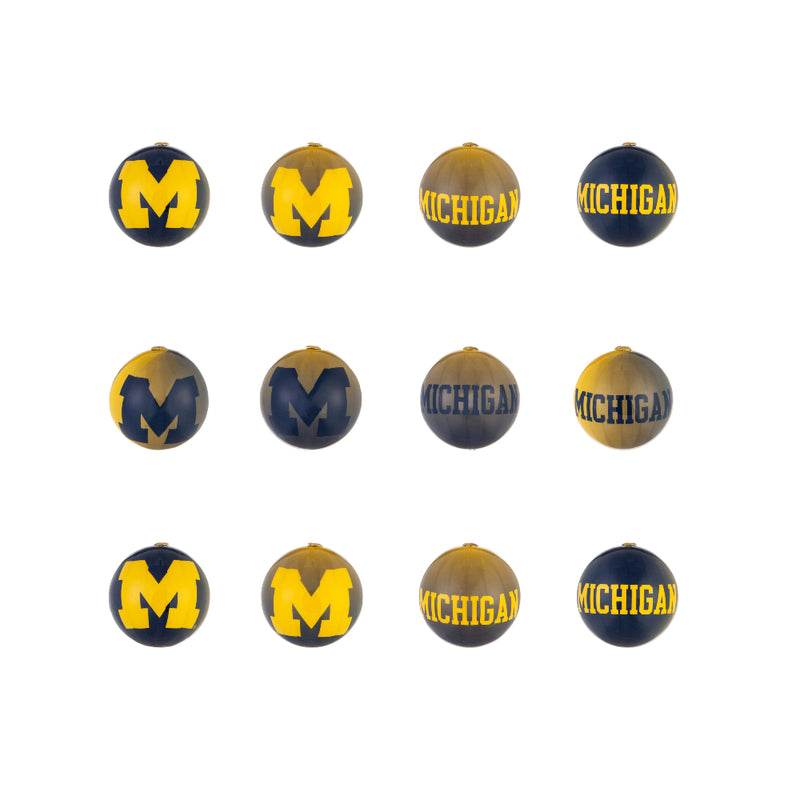 NCAA University of Michigan - Ornament Set