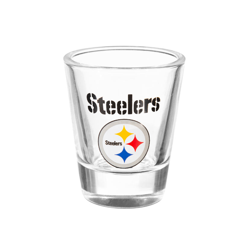 NFL Pittsburgh Steelers - Glass and Ceramic Shot Glass Set