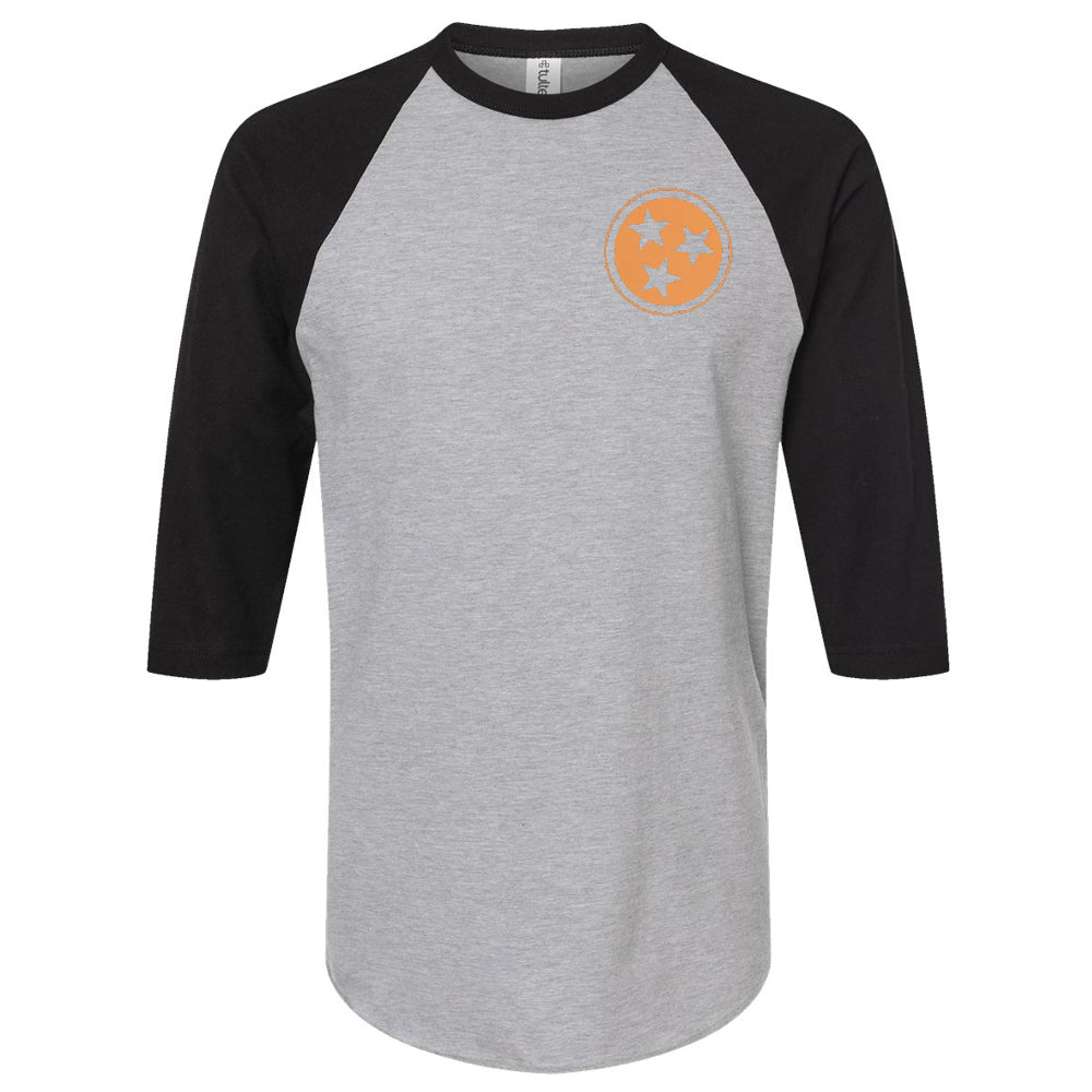 Tennessee Volunteers - Rocky Top Dual-Blend Orange Truck Tailgate 3/4 Sleeve T-Shirt