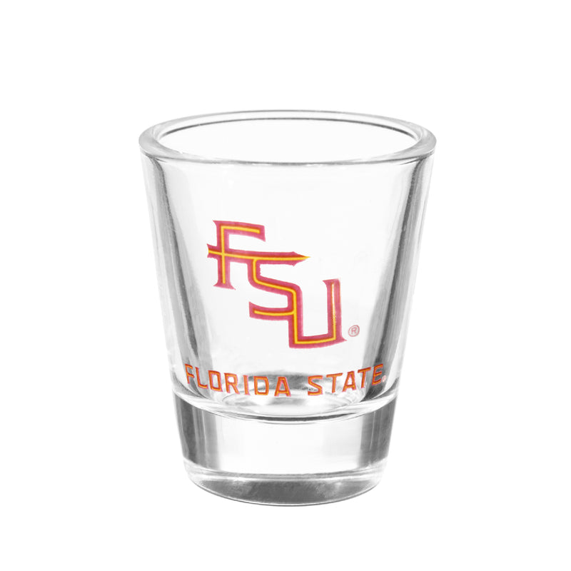 NCAA University Of Florida State - Glass and Ceramic Shot Glass Set