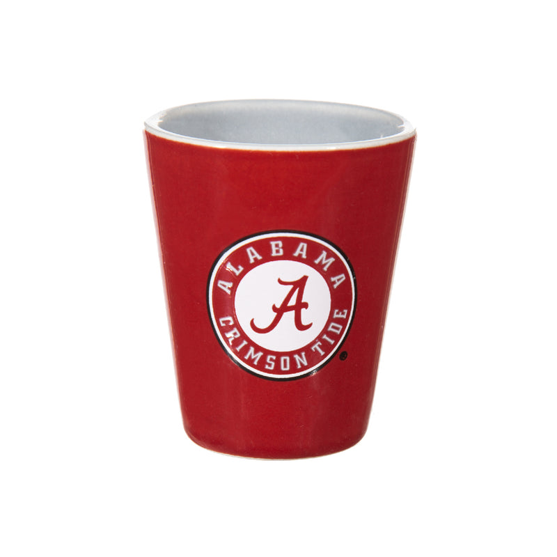 Alabama Crimson Tide - NCAA Glass and Ceramic Shot Glass Set
